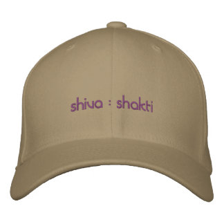 Bordada Shiva Shakti Yoga Gorra