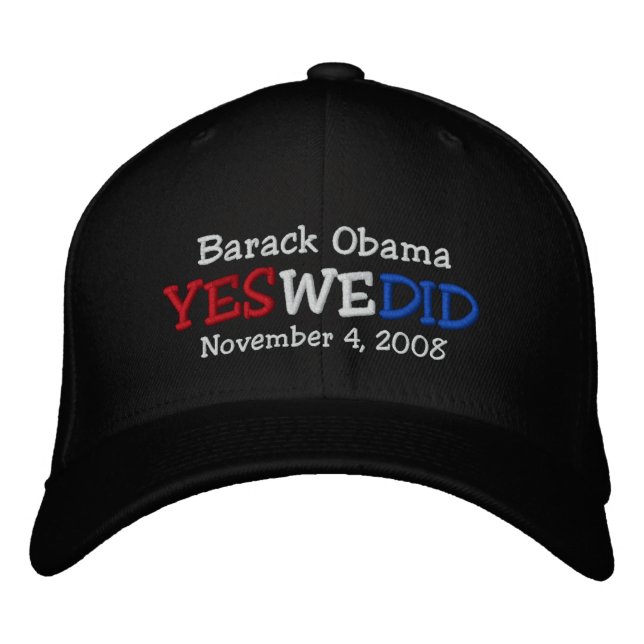 Bordada Sí, Barack Obama embrujó a Gorra (Anverso)