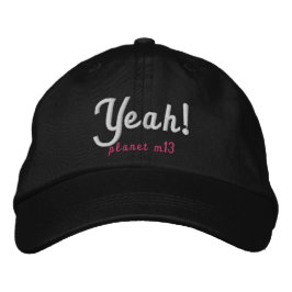 Bordada ¡Sí! Gorra Dad Planet M13