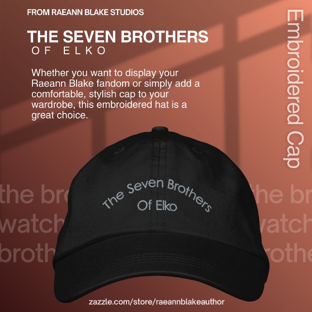 Bordada Siete hermanos de Elko Borroidered Gorra (Subido por el creador)