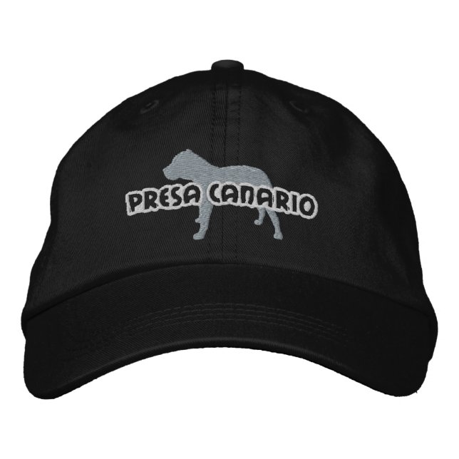 Bordada Silhouette Presa Canario Embroidered Gorra (Anverso)