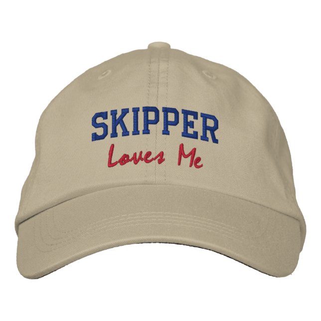 Bordada Skipper Me Ama Embroidered Name Gorra / Cap (Anverso)