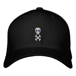 Bordada Skull & Crossbone Embrodered Gorra