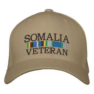 Bordada SOMALIA, gorra VETERANO