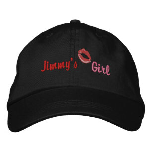 Bordada Soy Su Chica (añada su nombre) Gorra bordado