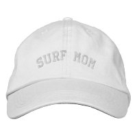 Surf Mom Embroidered Gorra