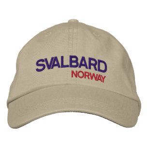 Bordada Svalbard, gorra ajustable de Norway*