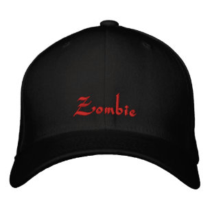 Bordada Tapa zombie / Gorra