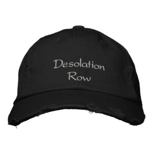 Bordada Tapón de fila de desolación / Gorra