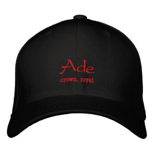 Bordada Tapón de nombre de usuario / Gorra