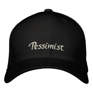 Bordada Tapón pesimista / Gorra