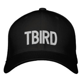 Bordada tbird gorra black