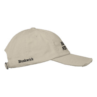 BORDADA TELA CRUZADA APENADA GORRA MODIFICADA PARA