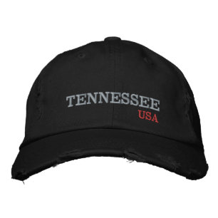 Bordada Tennessee USA Embroidered Gorra
