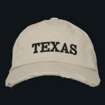 Bordada Texas Embroidered Gorra<br><div class="desc">¡Gorra malhumorado de Texas! Seleccione cualquier color de las opciones de color y que se entregue en poco tiempo!</div>