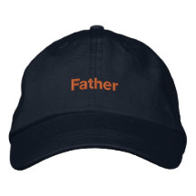 Texto de padre Gorra elegante Sombrero atractivo y
