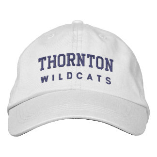 Bordada THORNTON W I L D C A T S Embroied Gorra