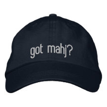 ¿Tienes mahj? Gorra de béisbol