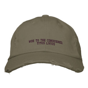 Bordada TITUS LIVIUS,(59BC-17AD), Cita - GORRA