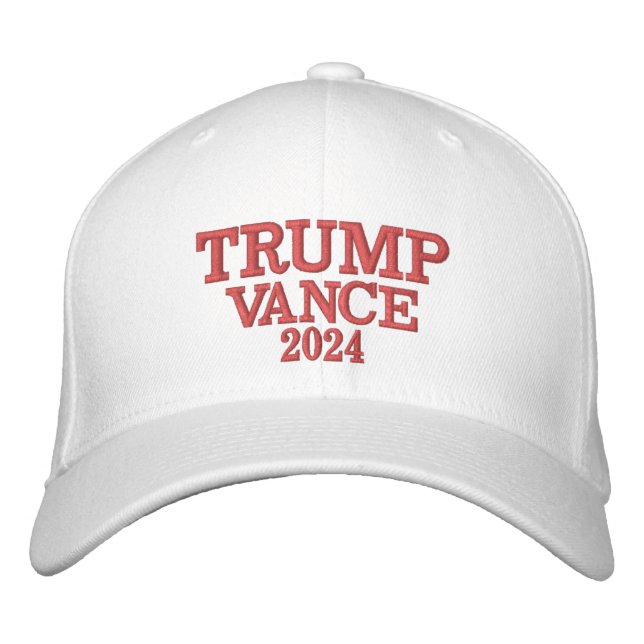 Bordada TRUMP VANCE 2024 Gorra bordado (Anverso)