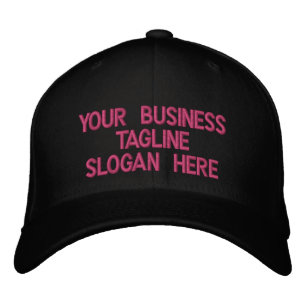Bordada Tu gorra de béisbol bordado promocional de texto