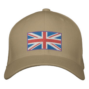 Bordada Union Jack Embroidered gorra