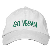 Va el vegano - gorra de béisbol