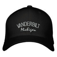 Vanderbilt Michigan Embroidered Gorra