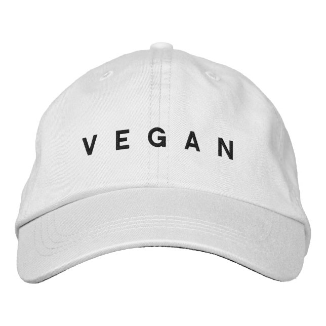 Bordada Vegan Gorra (Anverso)