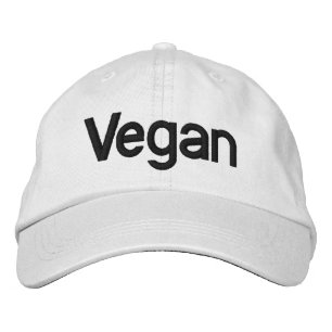 Bordada Vegan gorra a la venta.