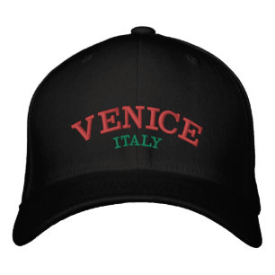 Bordada Venecia Italia Embrodado Gorra Personalizado