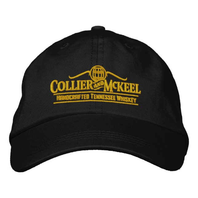 Bordada ¡Venta! Gorra bordado, Collier y McKeel (Anverso)
