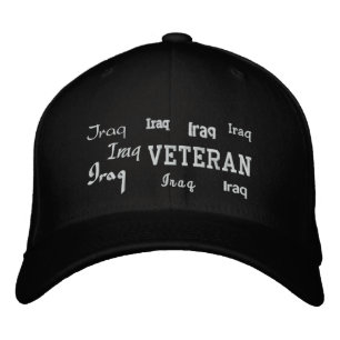 Bordada Veterano de Irak - Gorra bordado