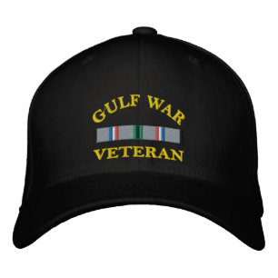 Bordada Veterano de la Guerra del Golfo, Gorra y viciado