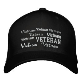Bordada Veterano de Vietnam - Gorra bordado