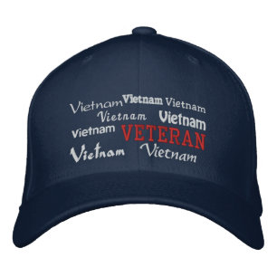 Bordada Veterano de Vietnam - Gorra bordado