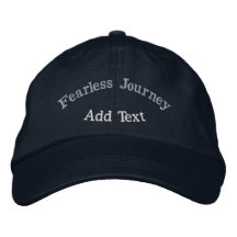 Viaje sin Miedo Inspirador Gorra de Nave Estilosa 