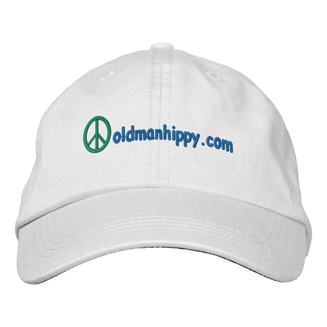 Bordada Viejo hombre vicioso Gorra hippy (Anverso)