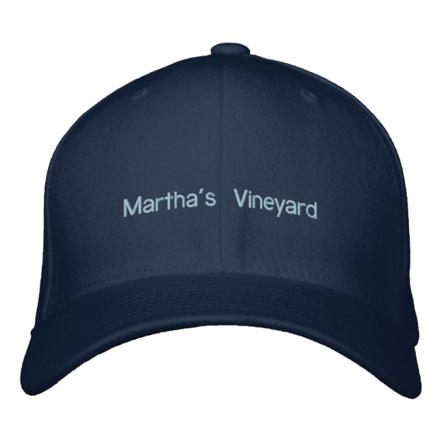 Bordada Viñedo de Martha - gorra de bola (Anverso)