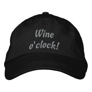 Bordada ¡Vino! Funny Embroidered Gorra