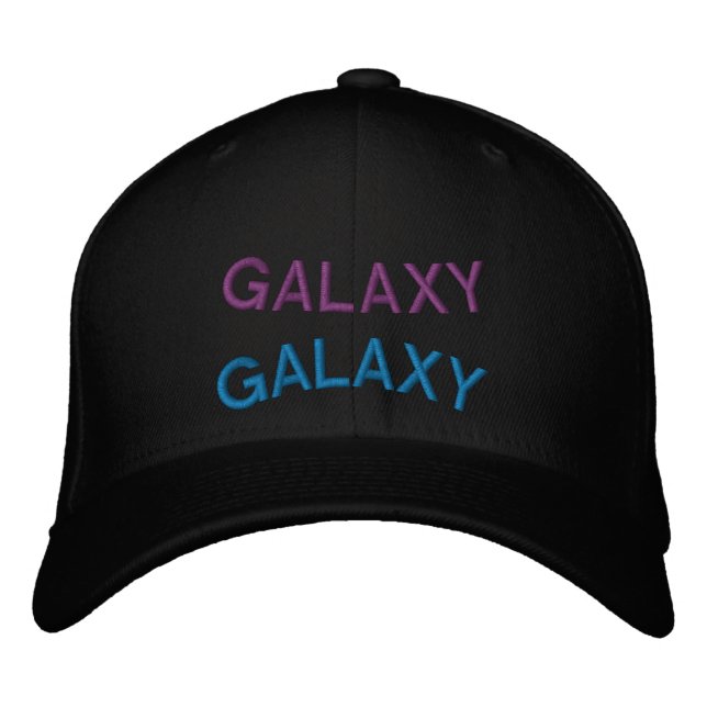 Bordada Warped Galaxy Gorra (Anverso)