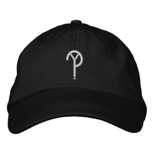 Bordada Y?- Gorra de símbolos - negro (los colores son cam