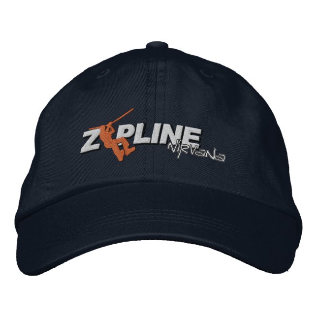Bordada Zipline Nirvana Embroidered Gorra (Anverso)