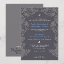 Borde de Flores Románticas | Invitaciones de Boda