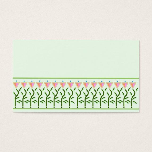 Borde de las flores de tulipán (Frente)