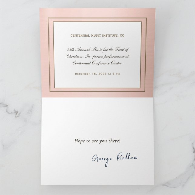 Borde de oro de la nota musical de oro negro forma (Interior)