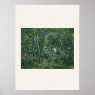 Borde del bosque de Renoir - Arte Impresionista
