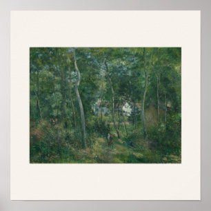 Borde del bosque de Renoir - Arte Impresionista