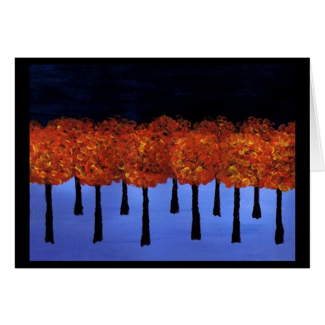 Borde del bosque Naranja (Anverso (Horizontal))