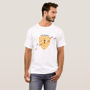 Borde del Gran Cañón para bordear la camiseta
